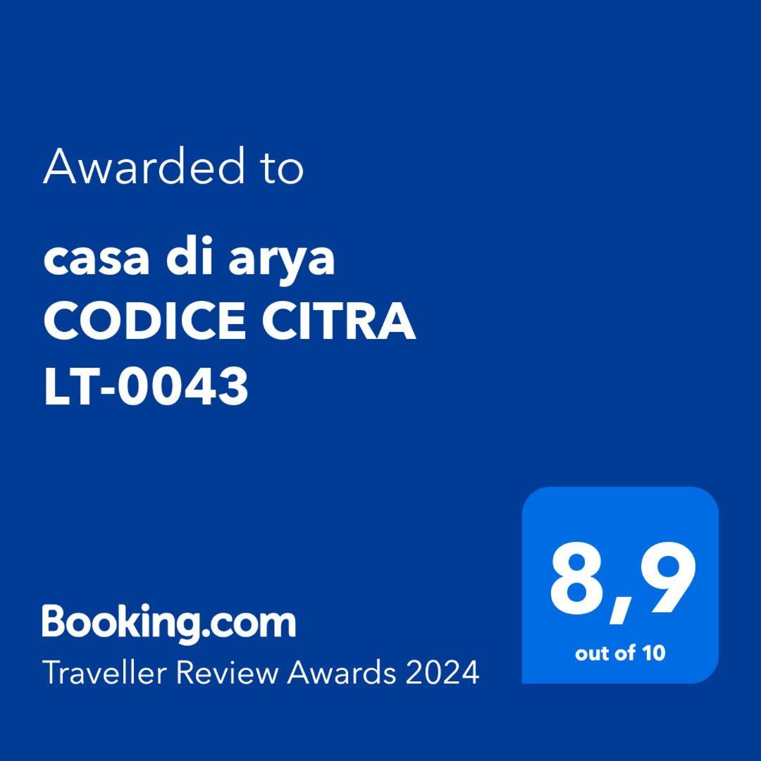 דירות Vescina Casa Di Arya Codice Citra Lt-0043 מראה חיצוני תמונה